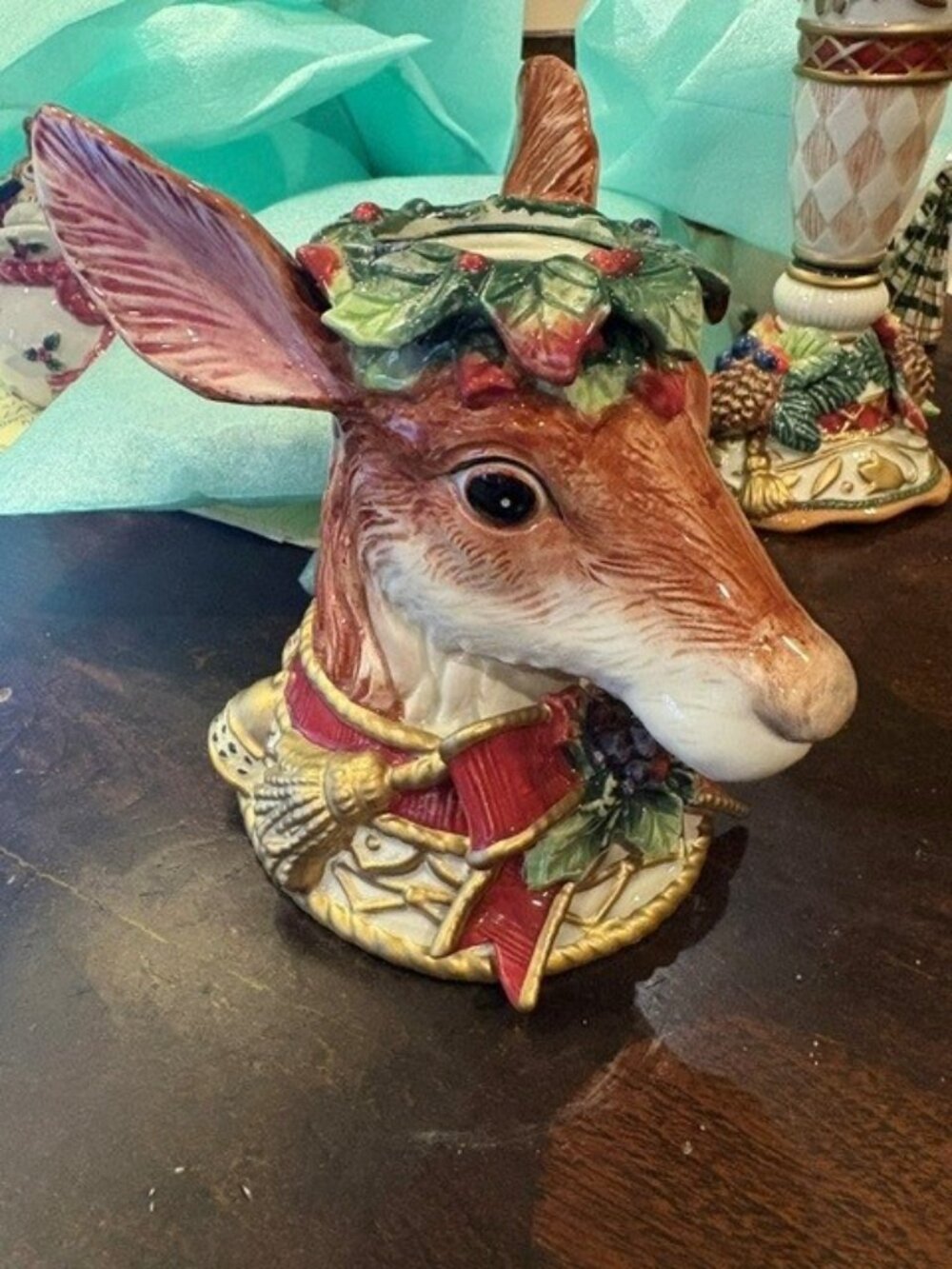 Fritz Floyd Deer candleholder